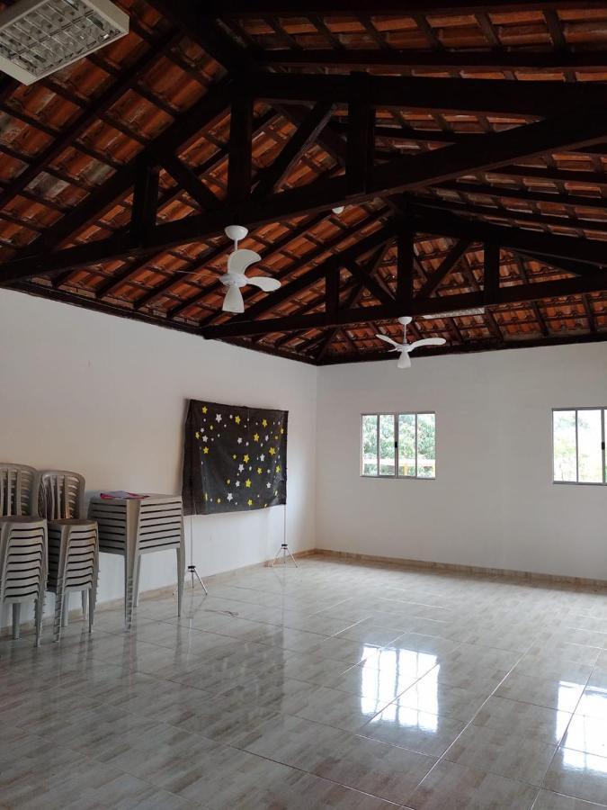 Chacara Bella Vida Com Piscina Churrasqueira Salao De Festas Fogao A Lenha Quadra Aracariguama Esterno foto