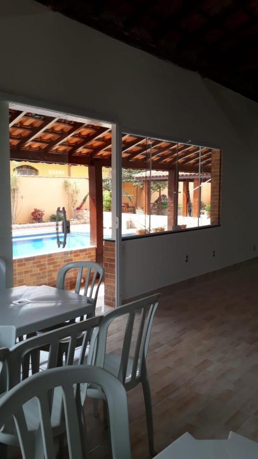 Chacara Bella Vida Com Piscina Churrasqueira Salao De Festas Fogao A Lenha Quadra Aracariguama Esterno foto