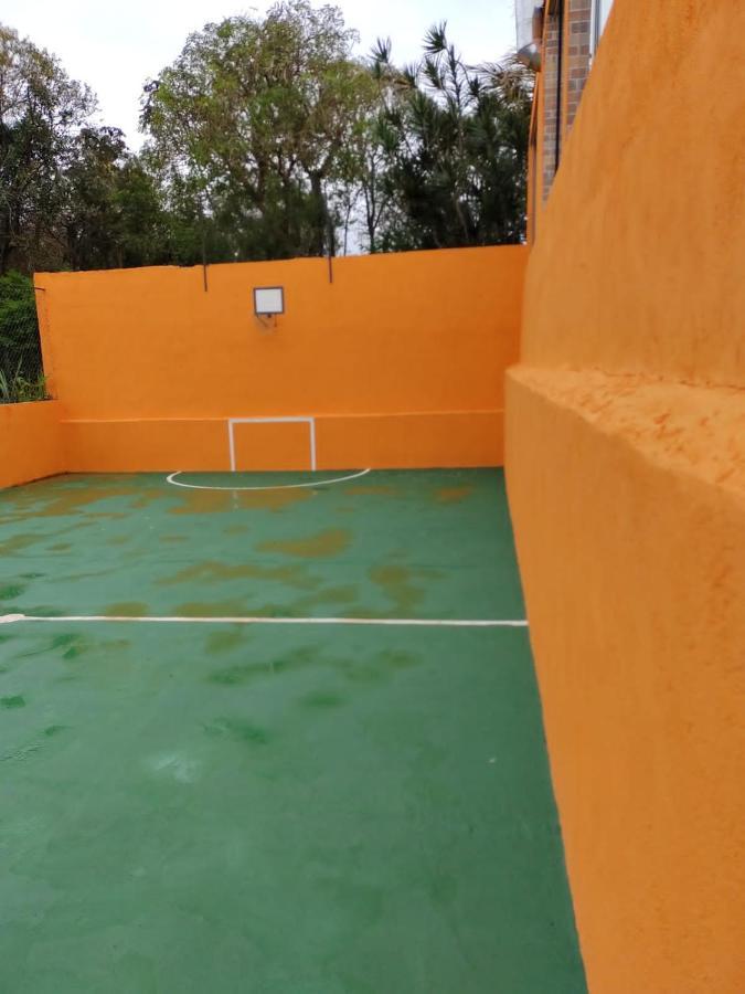 Chacara Bella Vida Com Piscina Churrasqueira Salao De Festas Fogao A Lenha Quadra Aracariguama Esterno foto