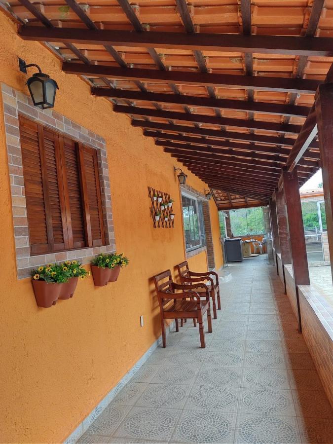 Chacara Bella Vida Com Piscina Churrasqueira Salao De Festas Fogao A Lenha Quadra Aracariguama Esterno foto