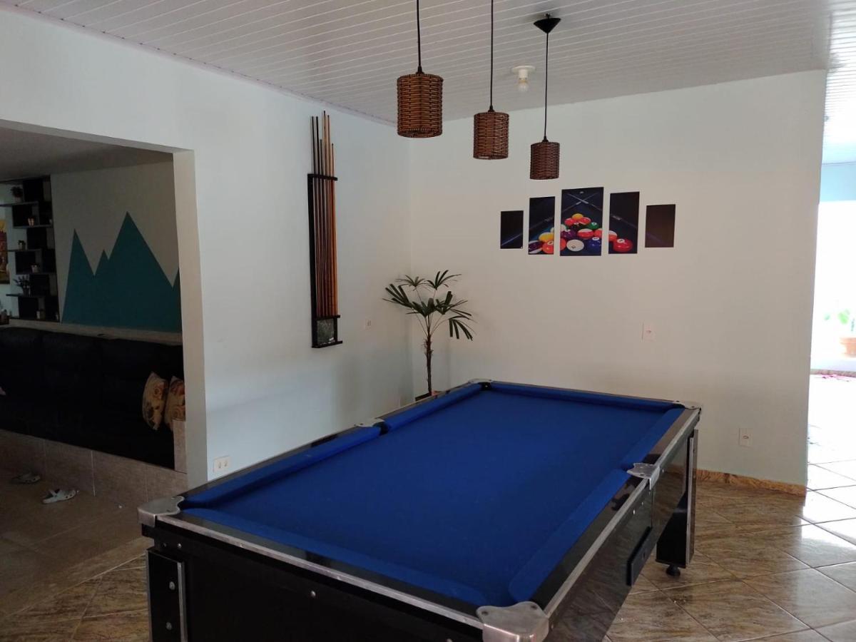 Chacara Bella Vida Com Piscina Churrasqueira Salao De Festas Fogao A Lenha Quadra Aracariguama Esterno foto
