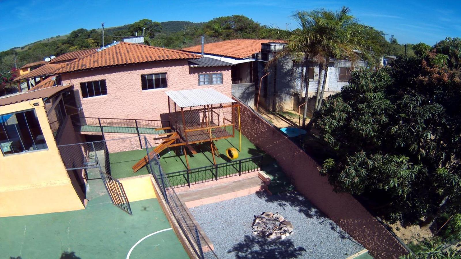 Chacara Bella Vida Com Piscina Churrasqueira Salao De Festas Fogao A Lenha Quadra Aracariguama Esterno foto